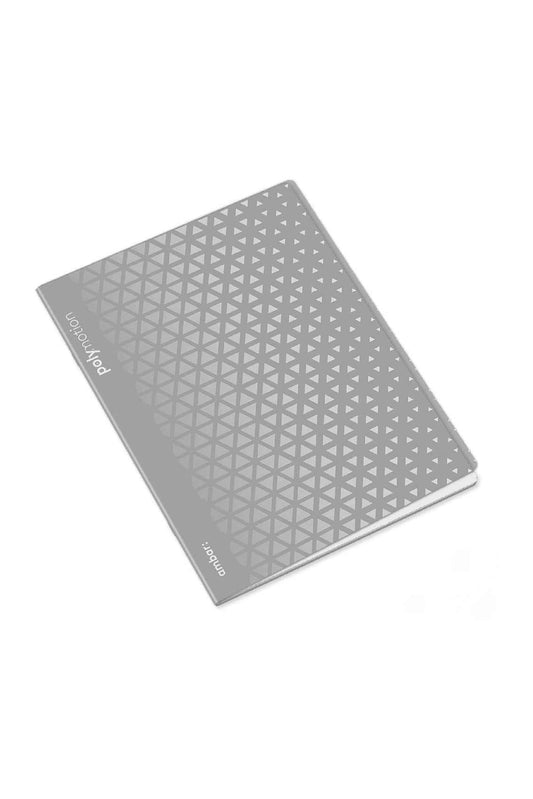 Caderno Agrafado Polipro Triangles A4 Quadriculado