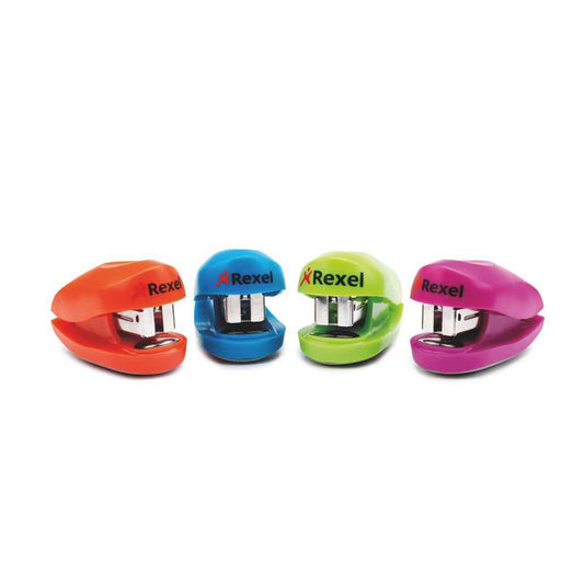 Agrafador Mini Rexel Buddy (26/6) para 10 Folhas