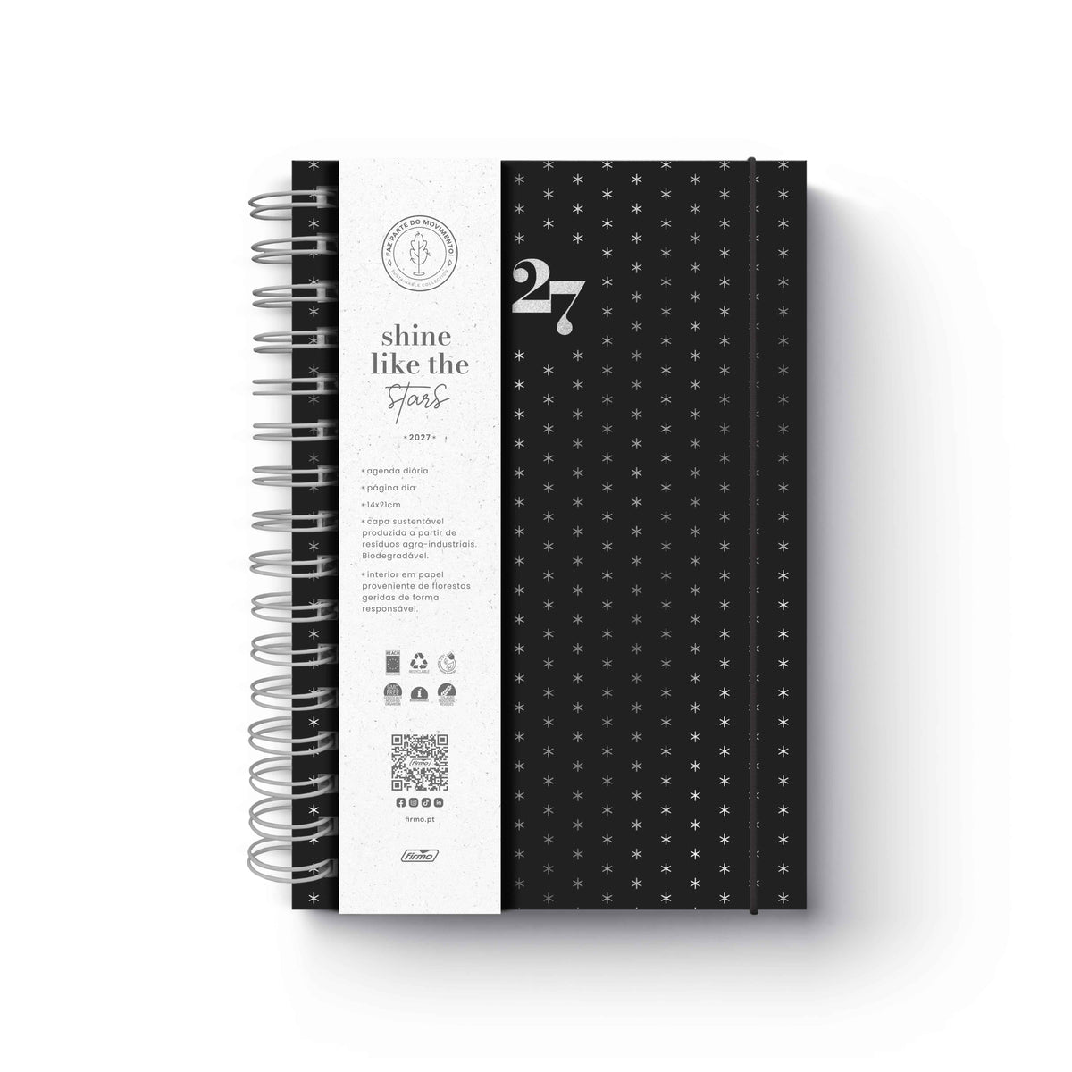 Agenda Diária 2027 Eco Skye FSC Mix Espiral A21