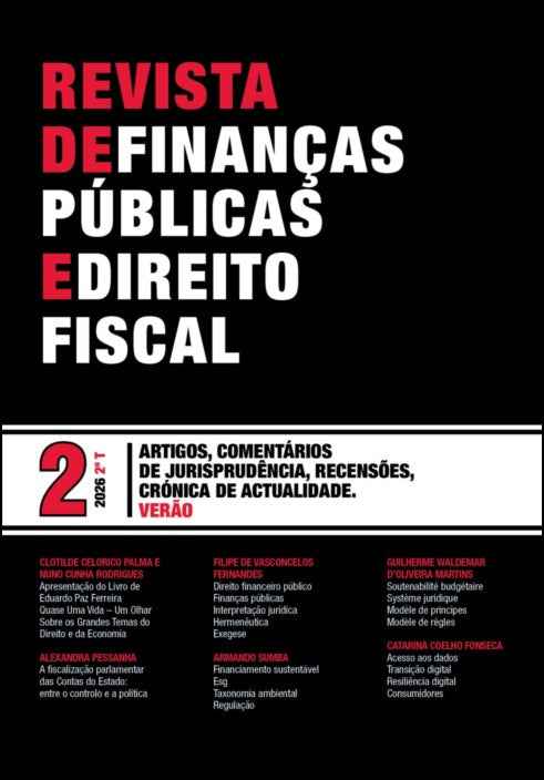 Revista de Finanças Públicas e de Direito FIscal 2026 -T2 - IDEFF