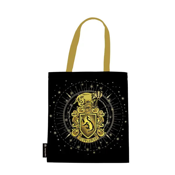 Saco de Algodão Paperblanks - Hufflepuff Tote (Black)