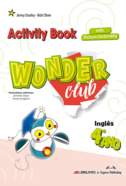 Wonder Club 4.º Ano - Livro De Atividades & Picture Dictionary 2026
