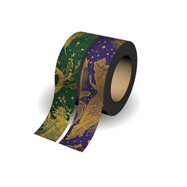 Fita Washi Paperblanks - Olive Fairy/Violet Fairy