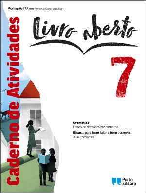 Livro aberto 7.º Ano Caderno de Atividades 2026