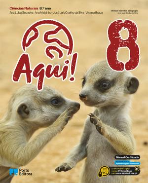 Aqui! 8 - Ciências Naturais - 8.º Ano Manual 2026