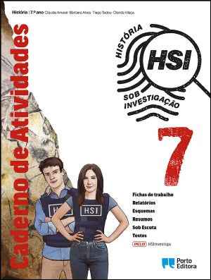 HSI: História Sob Investigação - 7.º Ano Caderno de Atividades 2026