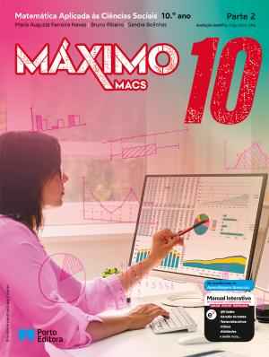 Máximo - Matemática Aplicada às Ciências Sociais - 10.º ano Manual 2026