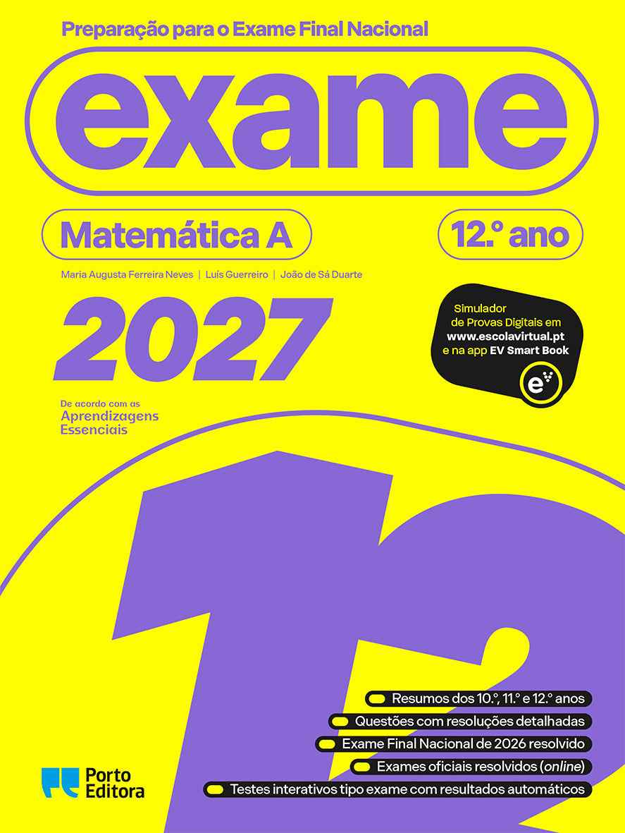 Preparação para o Exame Final Nacional 2027 - Matemática A - 12.º ano