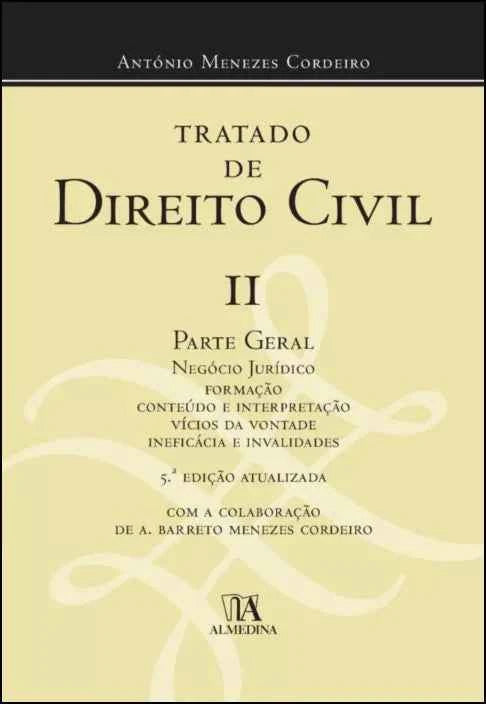 Tratado de Direito Civil II - António Menezes Cordeiro