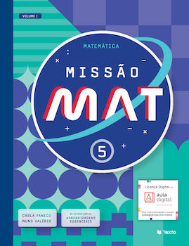 Missão Mat 5.º Manual do Aluno 2026