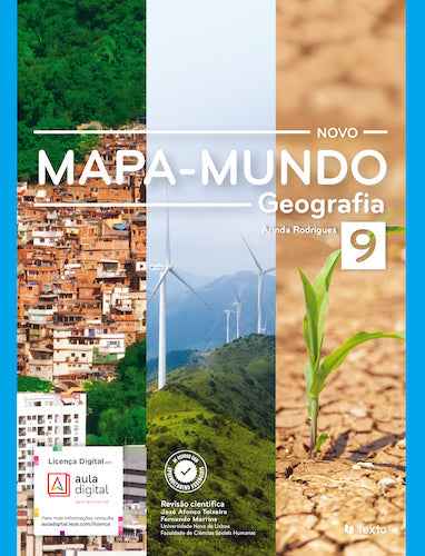Mapa-mundo 9 - Manual do Aluno 2026