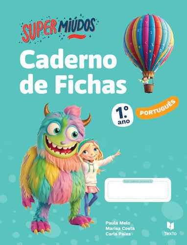 Supermiúdos Português 1.º Caderno do Aluno 2026