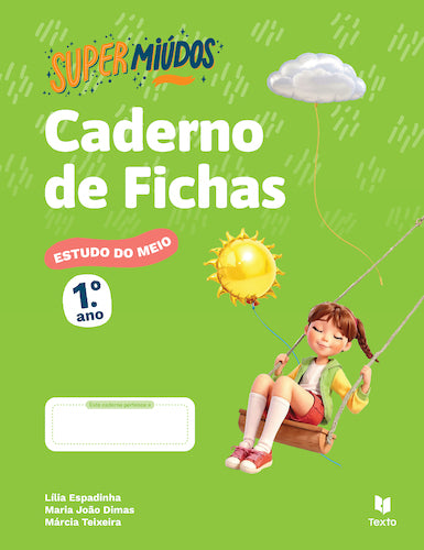 Supermiúdos Estudo do Meio 1.º Caderno do Aluno 2026