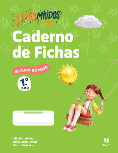 Supermiúdos Estudo do Meio 1.º Caderno do Aluno 2026