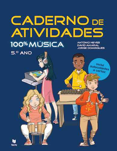 100% Música 5.º Caderno do Aluno 2026
