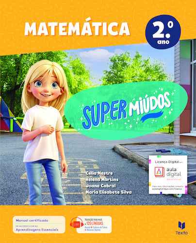 Supermiúdos Matemática 2.º Manual do Aluno 2026