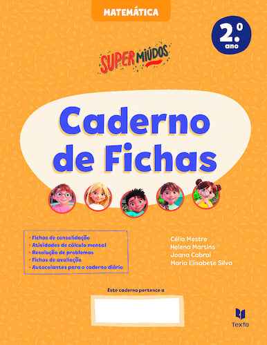 Supermiúdos Matemática 2.º Caderno do Aluno 2026