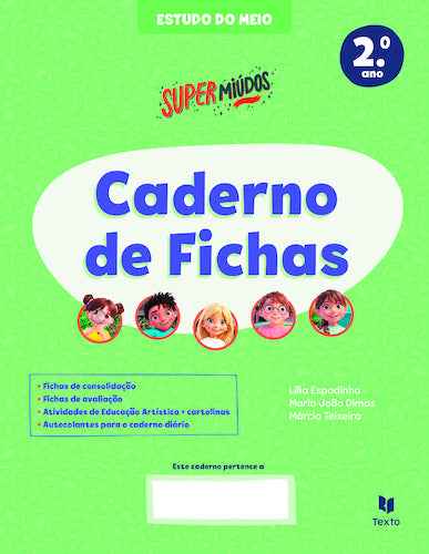 Supermiúdos Estudo do Meio 2.º Caderno do Aluno 2026