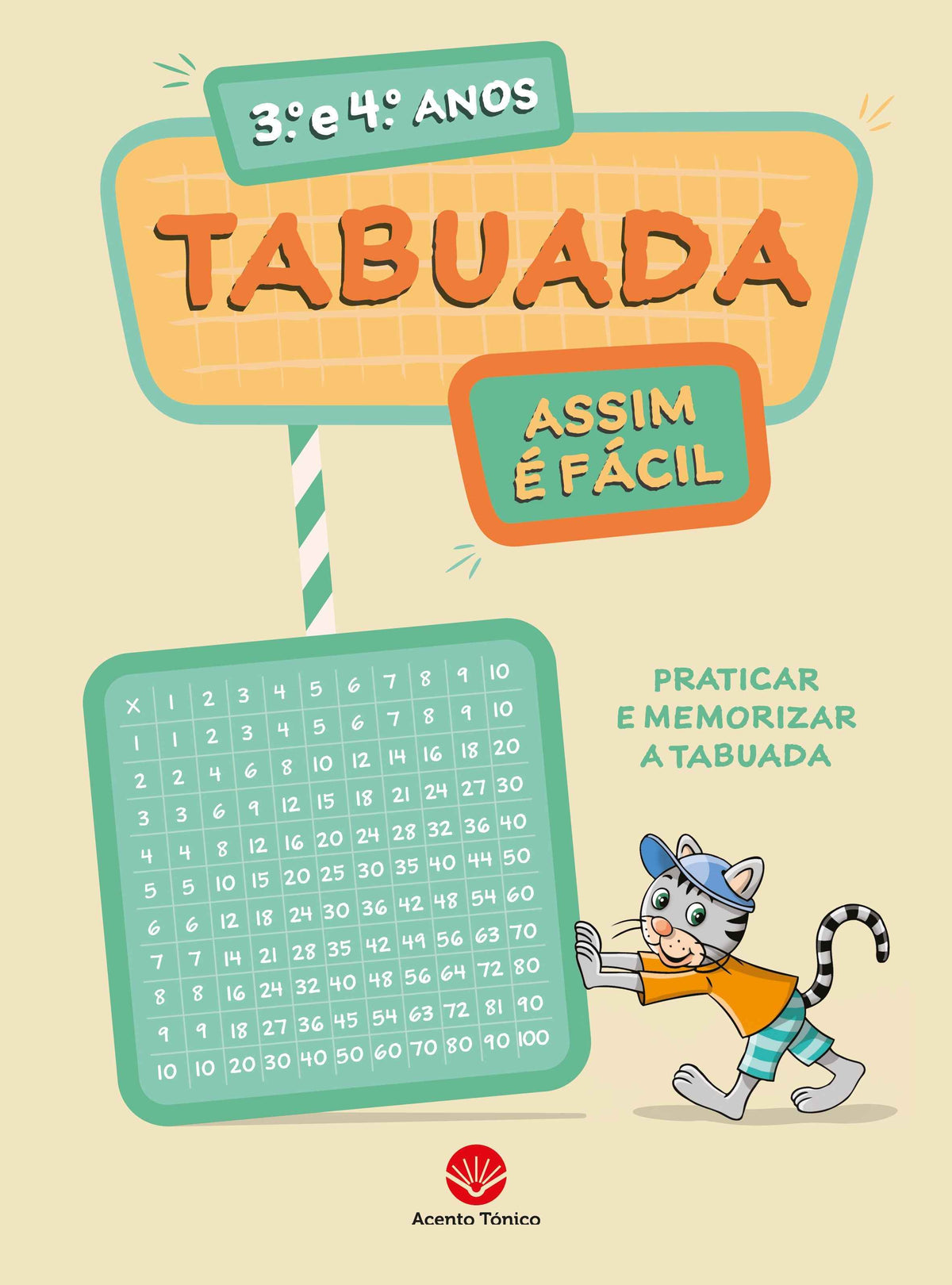 Tabuada - Assim é Fácil 3º e 4º anos - Carlos Letra