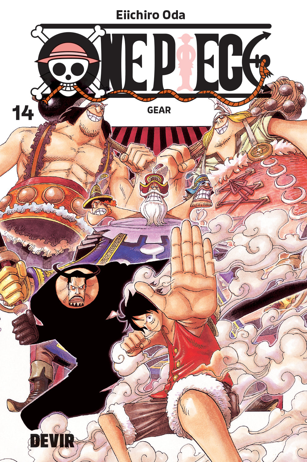Capa do livro One Piece 14 de Eiichiro Oda