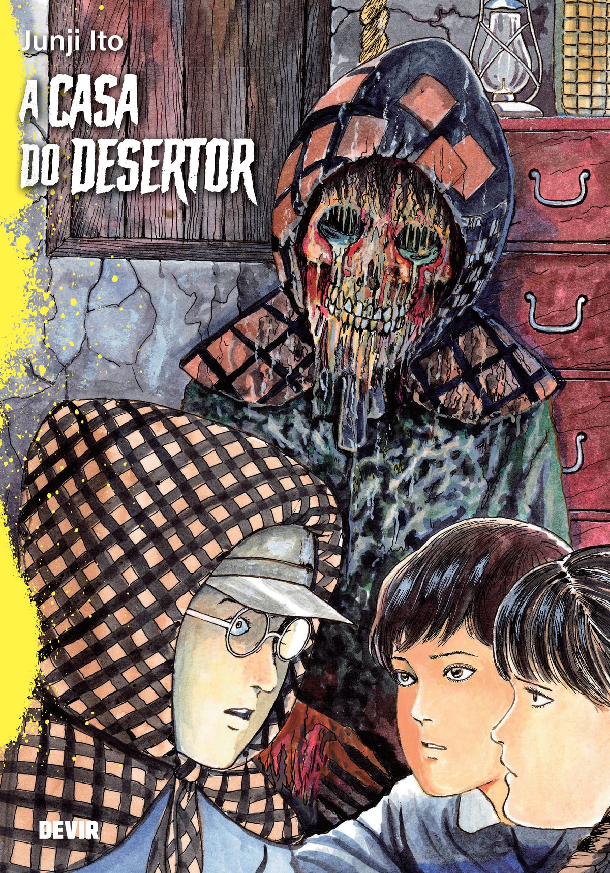 Capa do livro A Casa Do Desertor de Junji Ito