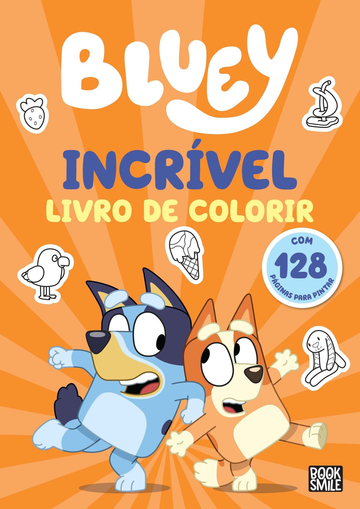 Bluey: Incrível Livro de Colorir