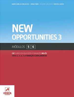 New Opportunities 3 - Inglês - Módulos 5 e 6 - Cursos de Educação e Formação 2026
