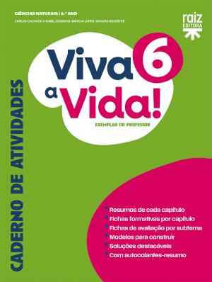 Viva a Vida! 6 - Ciências Naturais - 6.º ano Caderno de atividades 2026