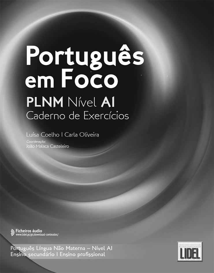 Português em Foco Níveis A1 - Caderno de Exercícios 2026