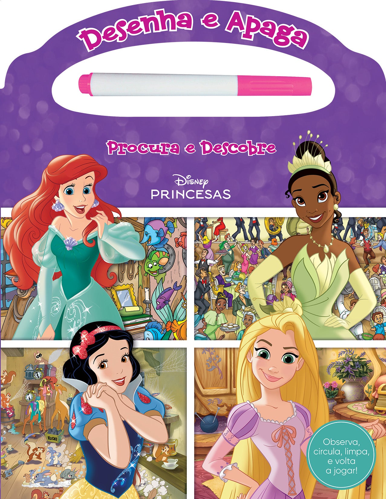 Disney Princesas – Desenha e Apaga, Procura e Descobre