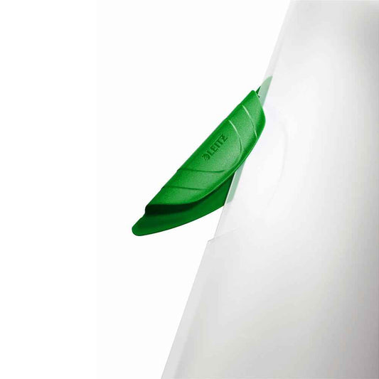 Classificador Leitz Color Clip Verde com Clip Lateral
