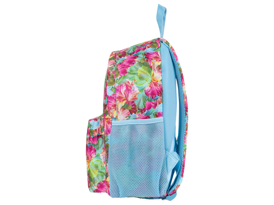 Mochila Tropical Flowers Teen Moonflower