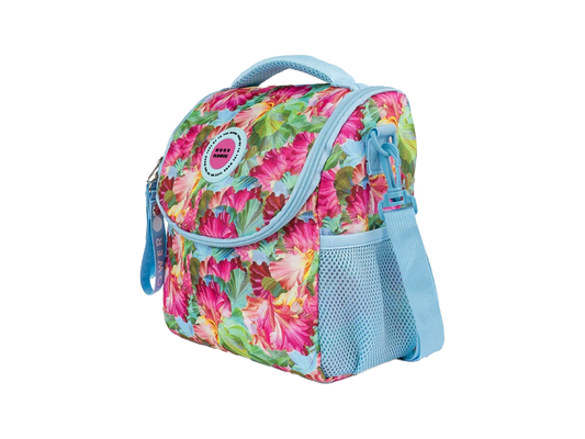 Saco Lanche Tropical Flowers Teen Moonflower