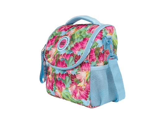 Saco Lanche Tropical Flowers Teen Moonflower