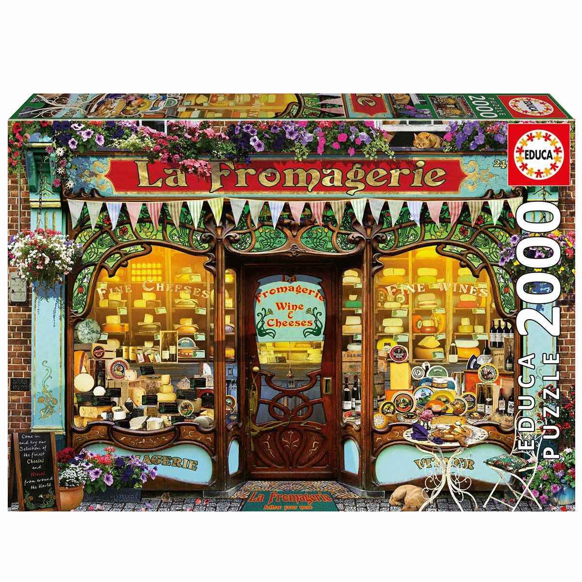 Puzzle 2000 Peças EDUCA Fachada Gourmet Parisiense