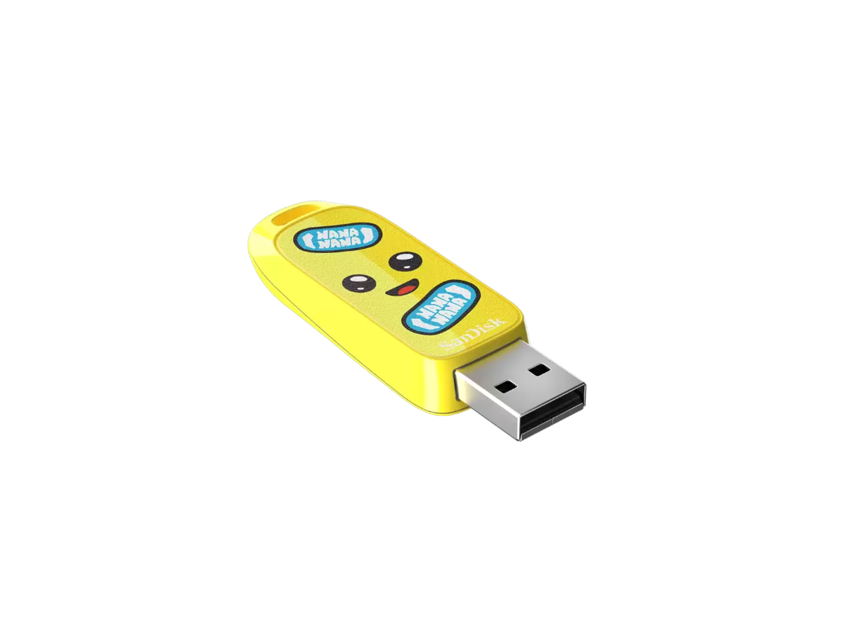 SanDisk Fortnite USB Flash Drive, Peely Edition
