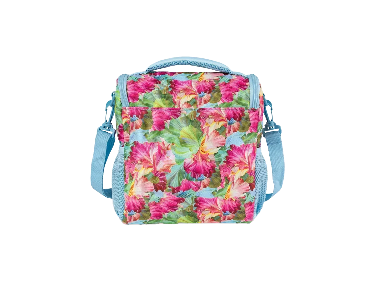 Saco Lanche Tropical Flowers Teen Moonflower