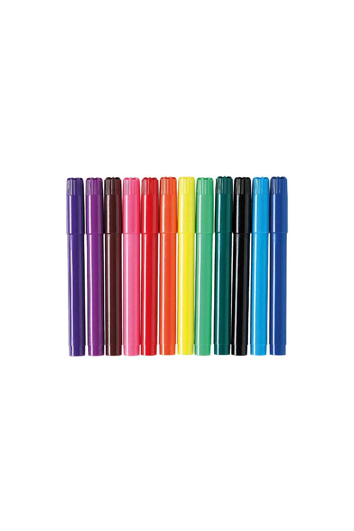 Marcadores Jumbo Ambar 12 unidades