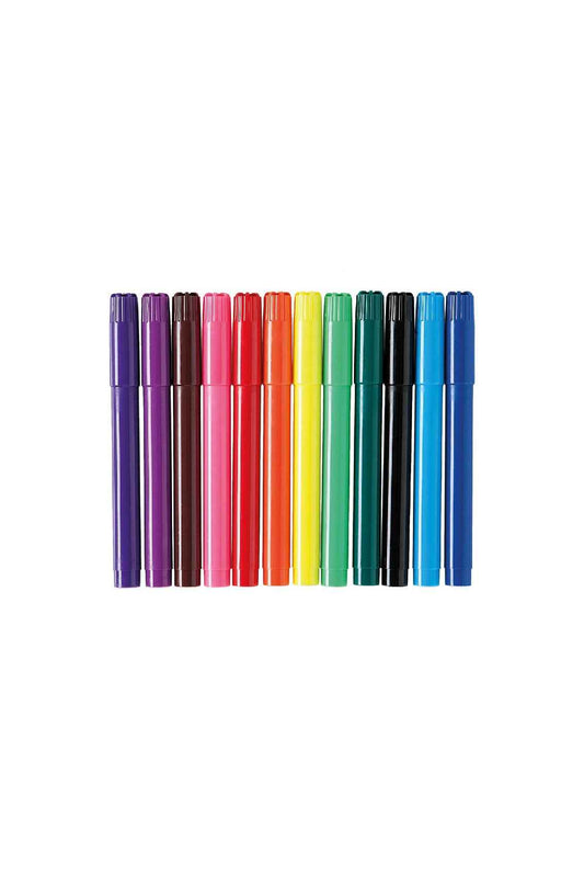 Marcadores Jumbo Ambar 12 unidades
