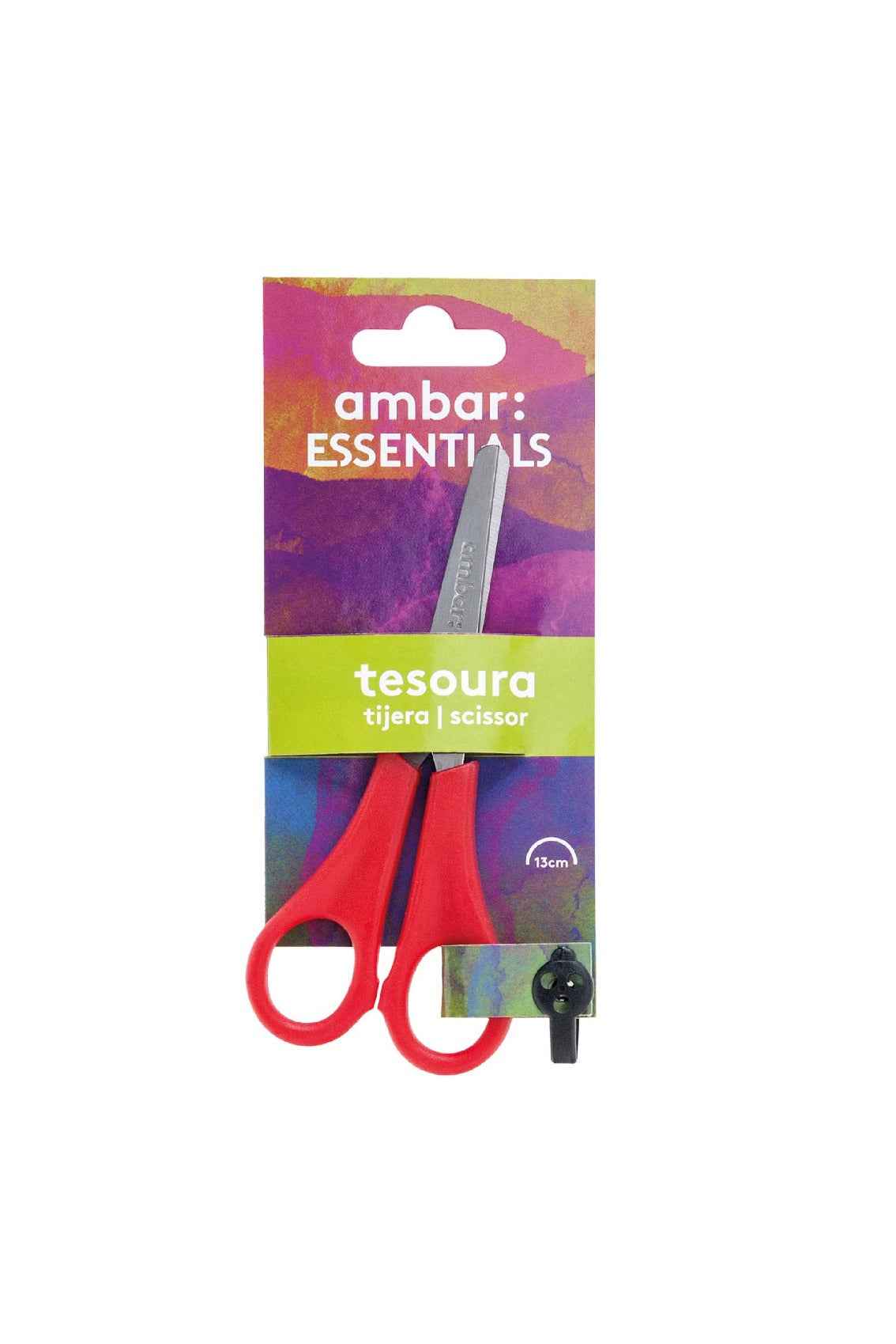 Tesoura Colour Ambar 13 cm
