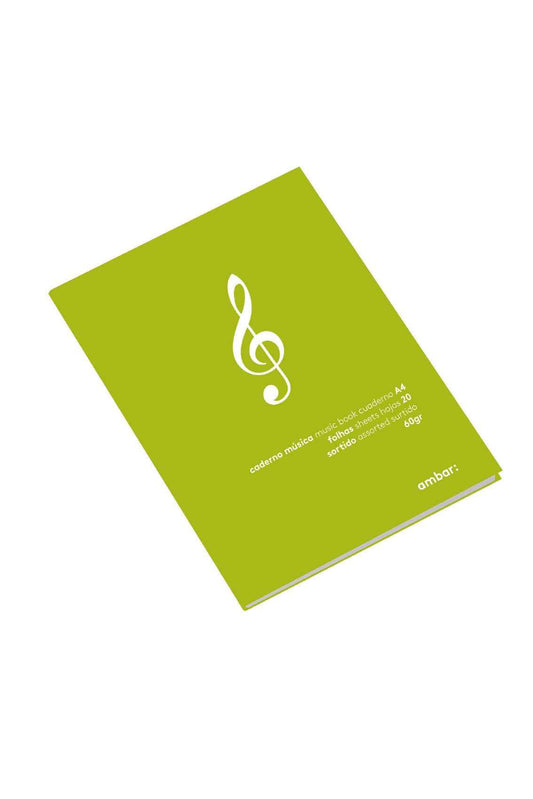 Caderno Música Ambar School A4 Sortido