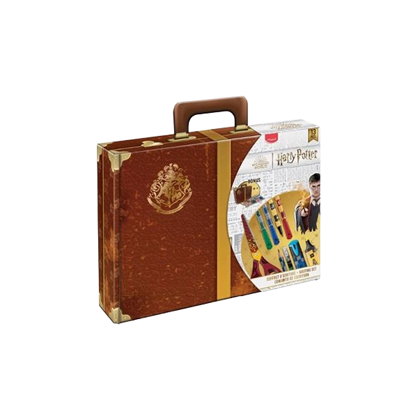 Kit de Papelaria Maped Harry Potter - Conjunto Escolar com 13 Peças