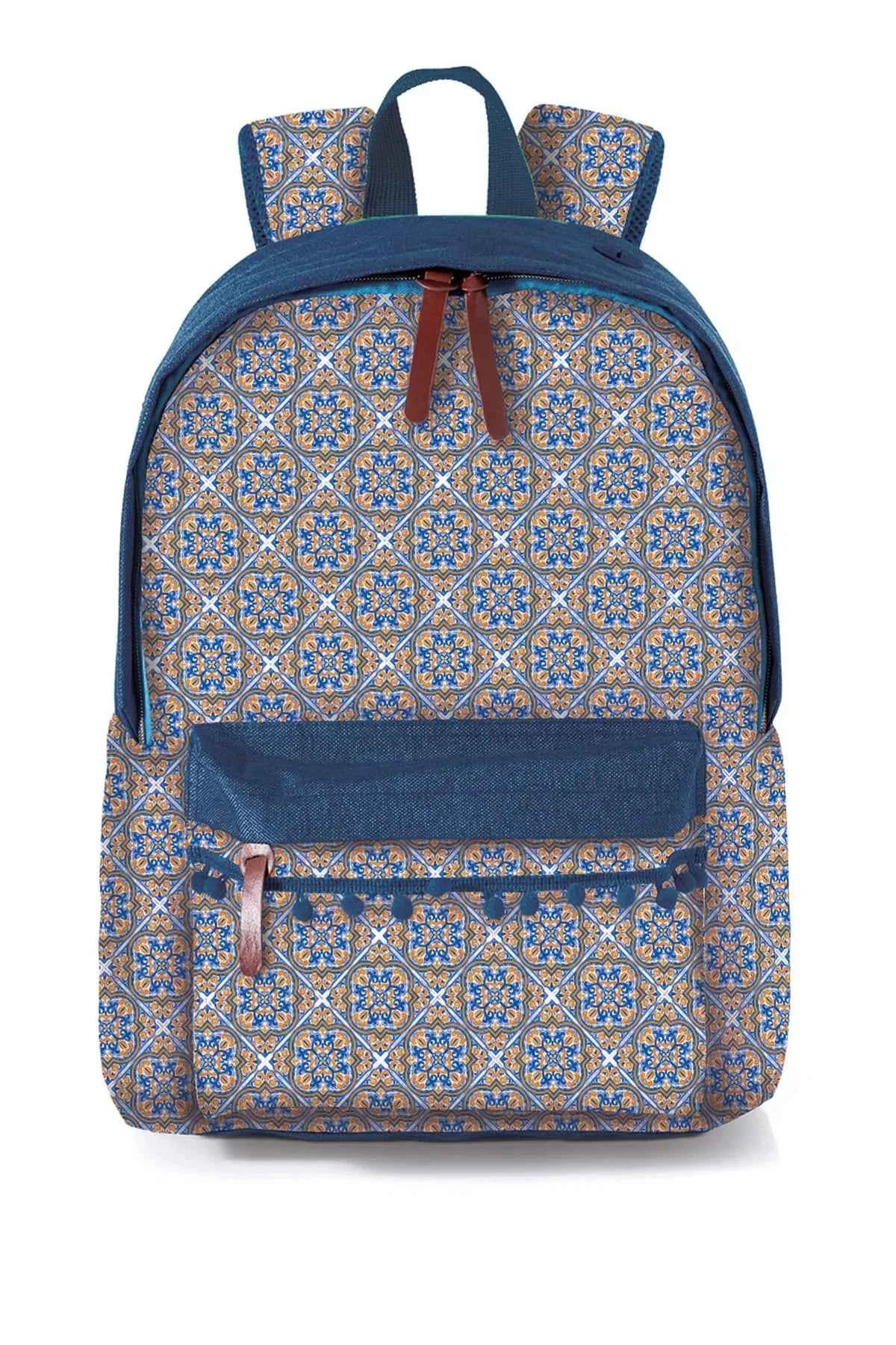 Mochila Escolar Ambar Lusa Tile