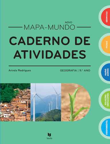 Mapa-mundo 9 - Caderno de Atividades 2026