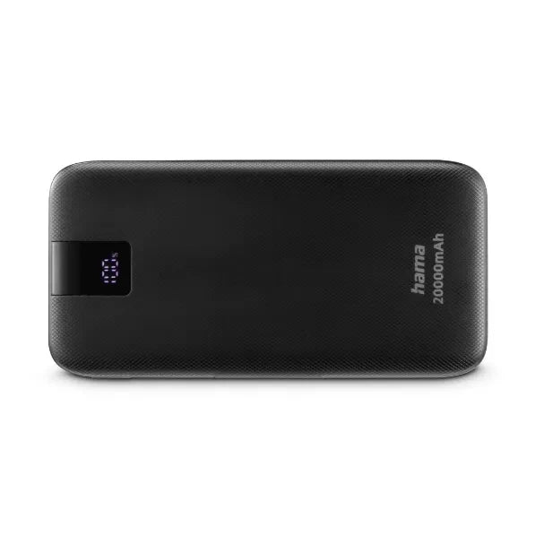 Power Bank 20000mAh Hama PD 20 Antracite 2x USB-C USB-A Carga Rápida
