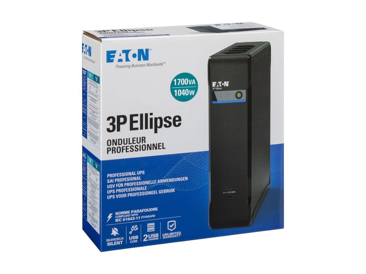 Eaton 3P Ellipse 1700 USB DIN - 3P1700UD