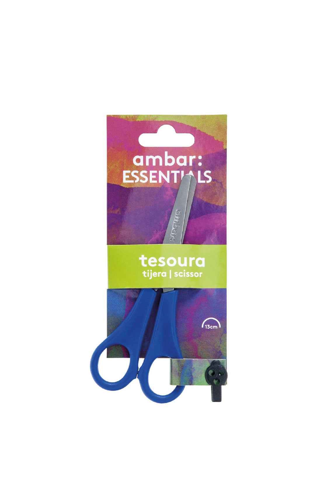 Tesoura Colour Ambar 13 cm