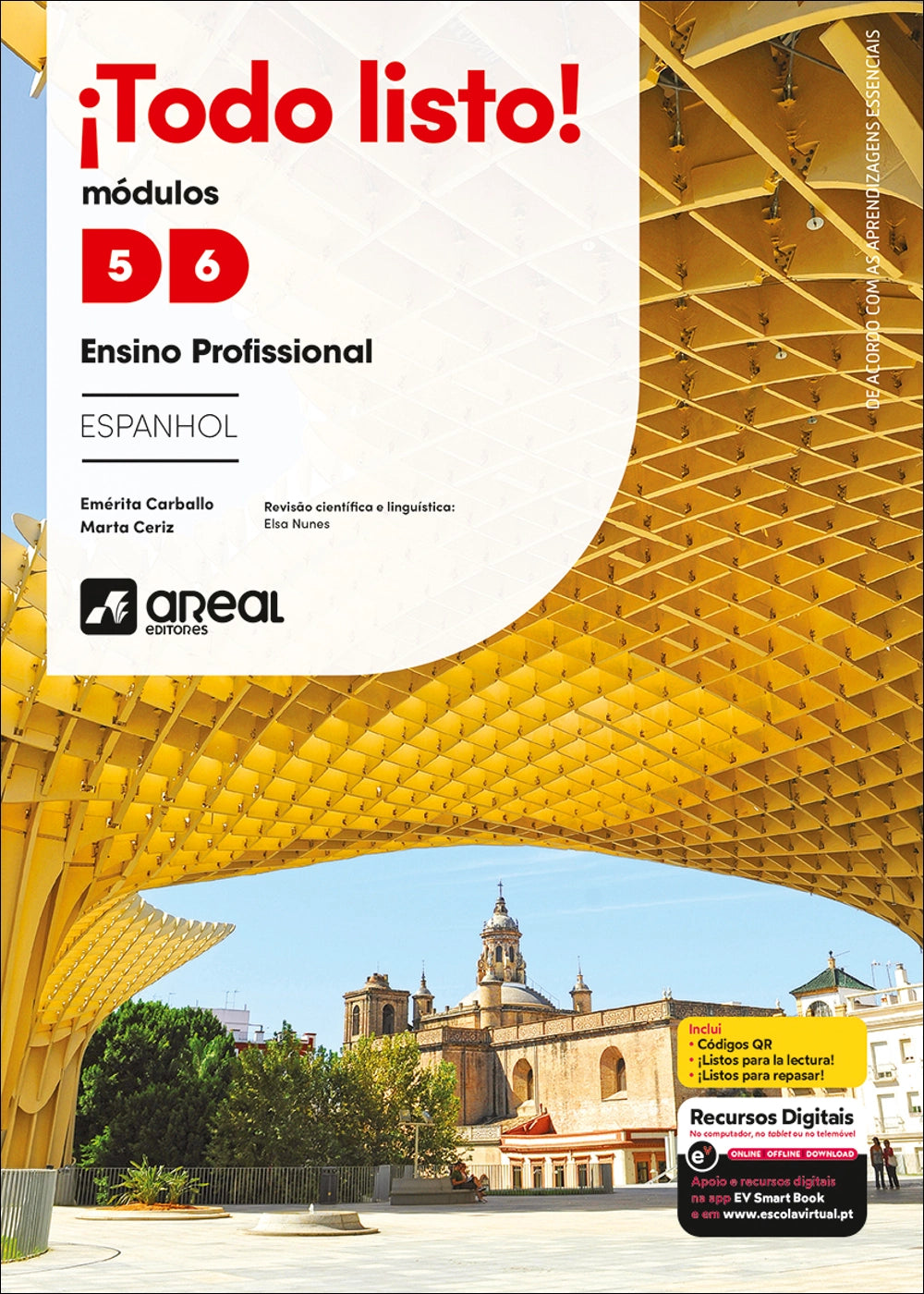 Manual escolar Todo listo! Espanhol, módulos 5 e 6, ensino profissional (ano 3)