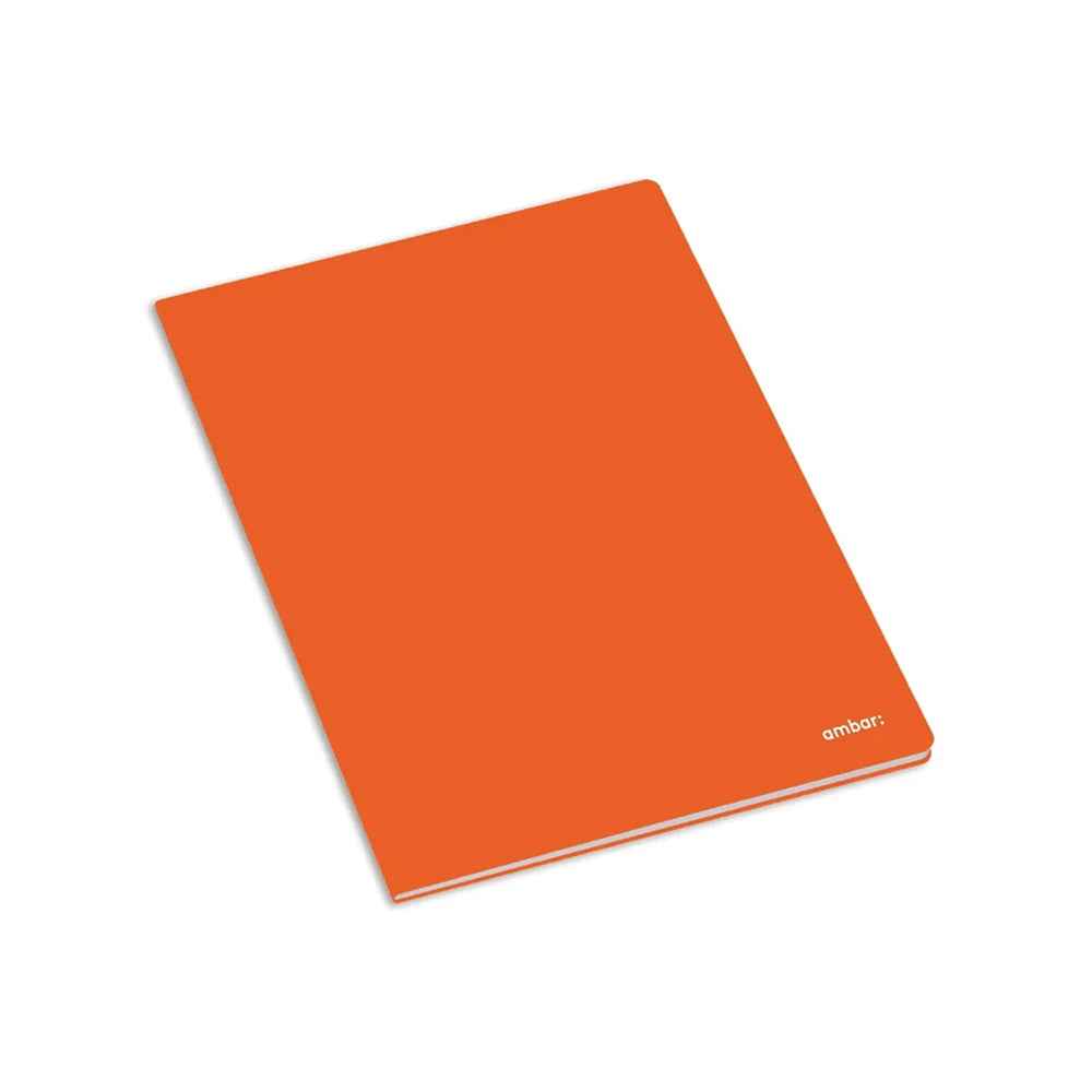 Caderno Agrafado Ambar School A4 Quadriculado (60 Folhas)