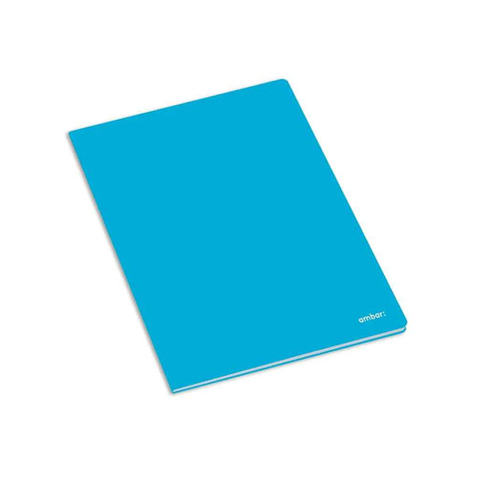 Caderno Agrafado Ambar School A4 Quadriculado (60 Folhas)